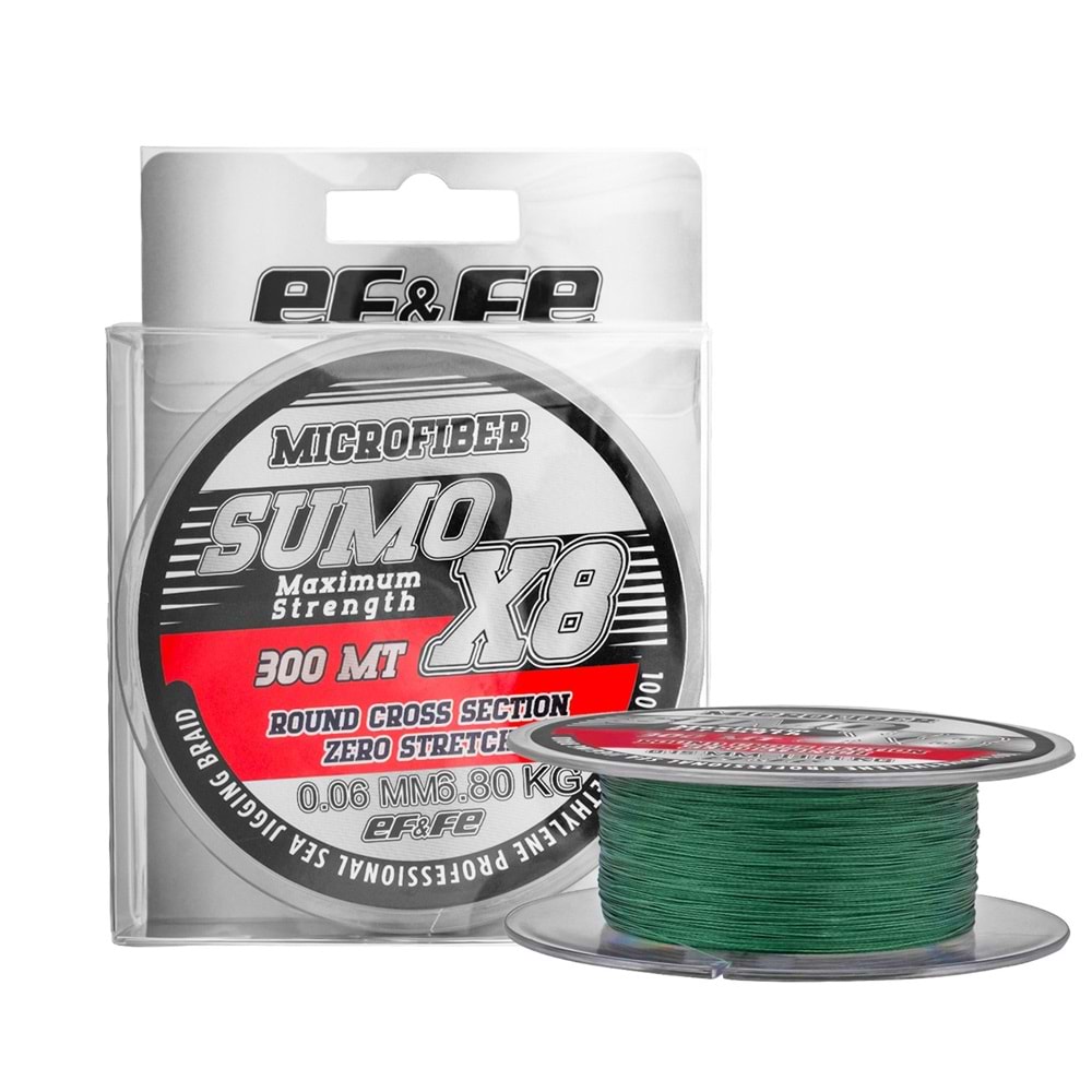 Effe Sumo 8 X 300 Mt Örgü İp Misina - 0.40 MM