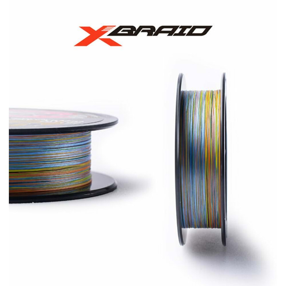 Ygk X048 Ultra Max PE WX8 200 Mt Multi Color İp Misina - 0.8 PE 0.14 MM