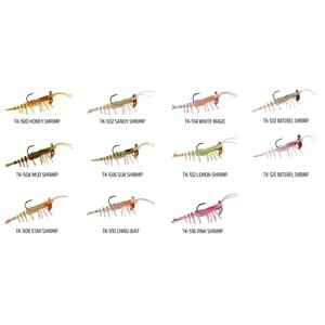 Hanfish Teke Shrimp Silikon Karides TK-Pink Shrimp