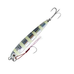 Savage gear 3D Slim Minnow 80 gr 10,5 cm Jig Suni Yem Glow Zebra