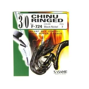 Sasame Chinu Ringed F-724 Serisi Olta İğnesi NO 1