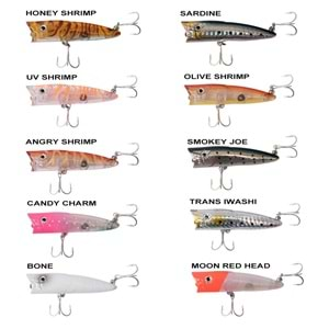 Ryuji Sea Popper 7cm 8.5gr Top Water Maket Yem UV SHRİMP