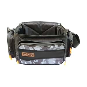 Fujin Black Camo Helper Bag - Balıkçı Çantası