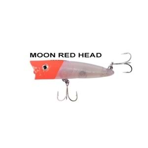 Ryuji Sea Popper 7cm 8.5gr Top Water Maket Yem MOON RED HEAD