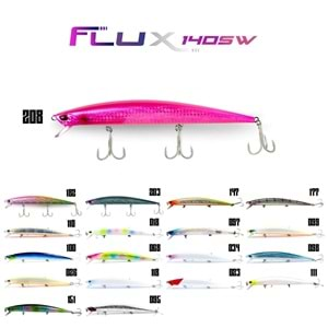 Fujin Flux 140mm 18gr Floating Maket Balık 034 Glow Purple