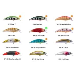Hanfish Zıpır Kg 50 mm 4.5 gr Lrf maket balık