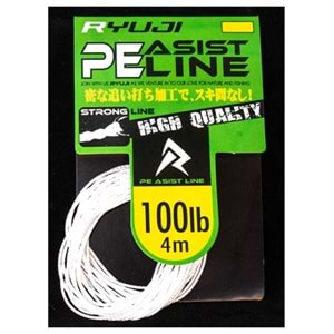 Ryuji Assist PE Line (White) 60 LBS 4 MT