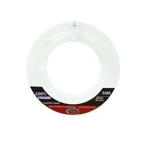 Captain Casper Nano %100 Fluorocarbon Misina 50mt 0.35 MM