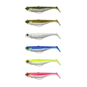 Savage Gear Savage Minnow Weedless 12.5 cm 16 gr 2+1 - BLUE PEARL SİLVER