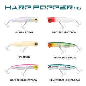 Hanfish Harp Popper 11 cm 30 gr Su Üstü Popper 60 Pink Mullet Glow