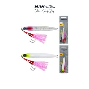 Hanfish Slap Slim Jigs 40 gr - All Glow