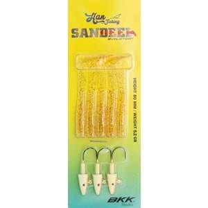 Hanfish Sandeel 8 cm 5.2 gr Silikon Yem - SL-810 Sandfish