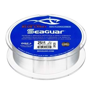 Seaguar Blue Label %100 Fluoro Carbon Misina 25 Mt 12- 0.285 MM