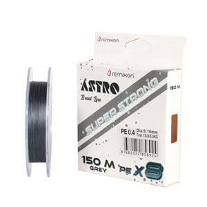 REMIXON ASTRO 8X150M, GREY İP MİSİNA - 0.10 MM