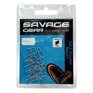 Savage Gear Salt Round Snaps - XXS