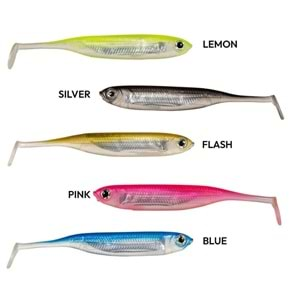 Ryuji Real Fish 8cm Silikon Yem (5 Adet) - LEMON