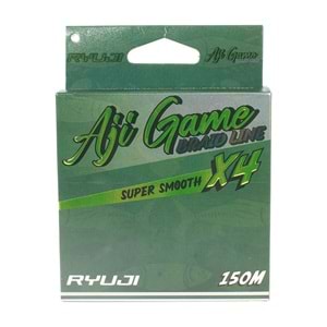 RYUJI AJI GAME 4 X 150 MT DARK GREEN İP MİSİNA