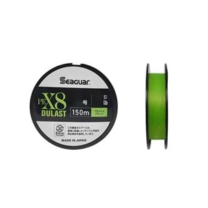 Seaguar Dulast PE 8 Örgü Spin İpi 150mt Flash Green - 1 PE 0.165 MM