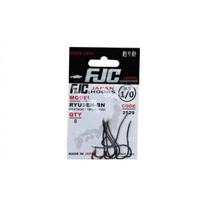 Fjc 2529 Ryusen Two Sliced Black Nikel Olta İğnesi - 1