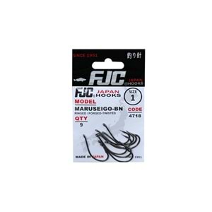 Fjc 4718 Marusegio Ringed Black Nikel Olta İğnesi - 4