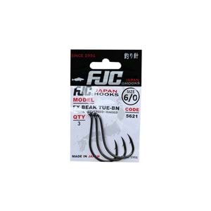 Fjc 5621 Fx Beak Tue Black Nikel Olta İğnesi - 5/0