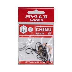 Ryuji 1020 Chinu Black Nickel Olta İğnesi NO 3