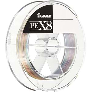 Seaguar PE X8 Grandmax 8 Örgü Spin İp Misina 150mt Multi Color - 0.4 PE 0,104 MM