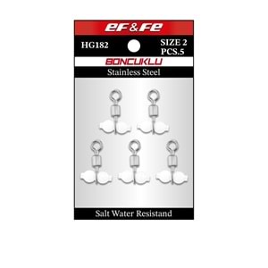 Effe Boncuklu Fırdondu No 2 Glow 5 Adet