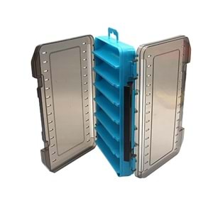 Captain 7224 Maket Balık Kutusu 14 Gözlü 19x11x3.5 Cm Kırmızı