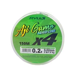 Ryuji Winx X8 150 Mt Chartreus İp Misina - 0.08 MM