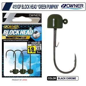 Owner 4151 GP Block Head - NO: 3/16 5.4 GR