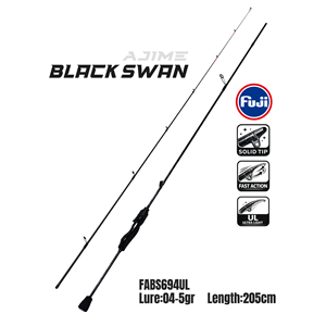 Fujin Ajime Black Swan 205 Cm 04-5gr Aji LRF Kamışı