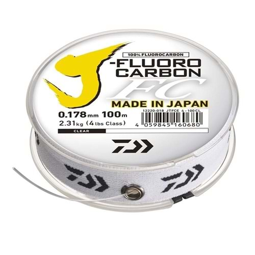 Daiwa J Fluorocarbon Leader Misina 0.26 MM 100 MT