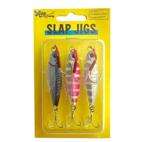 Hanfish Slap Jigs Mix 3 Spj-10 gr