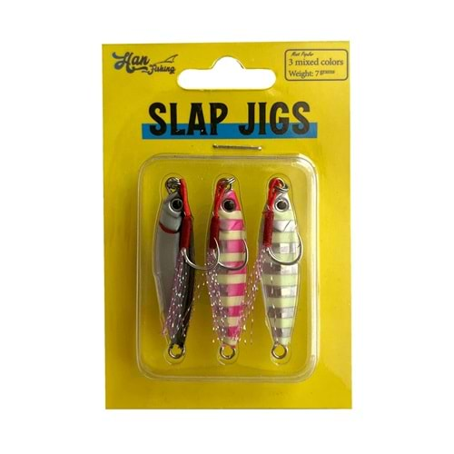 Hanfish Slap Jigs Mix 3 Sp 7 Gr