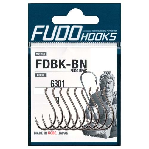 Fudo 6301 Fudo Beak Black Nikel İğne NO 2/0