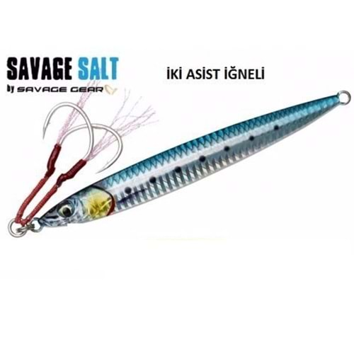 Savage gear 3D Slim Jig Minnow 60 gr 12,5 cm Suni Yem Sardıne