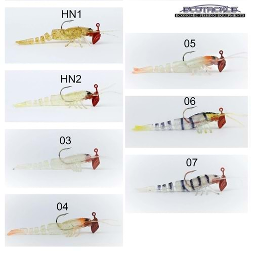 Ecotackle Melagues Bezli Karides 7.5Cm melagus-01