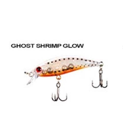 Ryuji Baby Minnow Sinking 5cm 4.5gr Maket Yem - GHOST SHRİMP GLOW