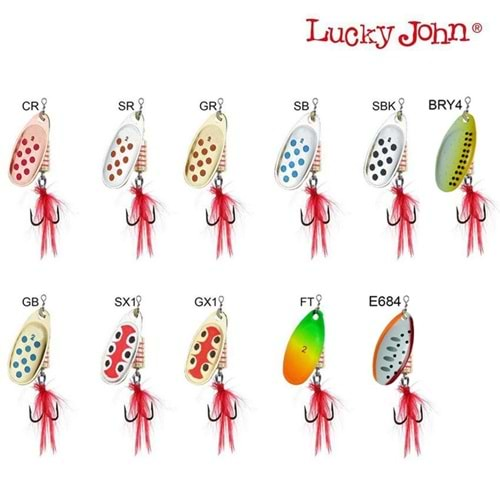 LUCKY JOHN SPİN X KAŞIK NO 2 SX1