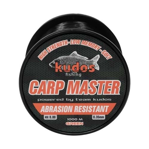 KUDOS CARP MASTER 0,40 MM 1000 MT MİSİNA