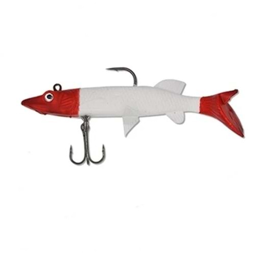Powerex Realistic Pike Turna Model Kendinden Zokalı 10 cm 18gr. 5'li Paket - K.KAFA K. KUYRUK