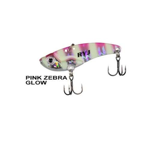 Ryuji Mirror Vib 4gr / 3.5cm Jig Yem - PİNK ZEBRA GLOW