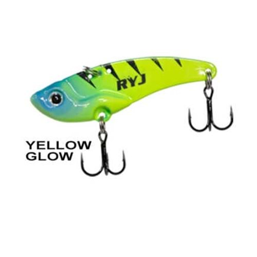 Ryuji Mirror Vib 4gr / 3.5cm Jig Yem - YELLOW GLOW