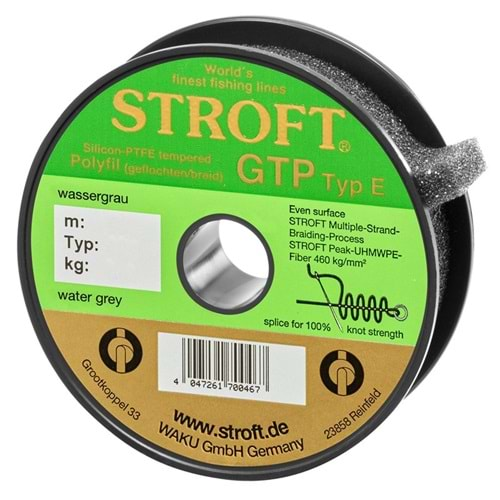 Stroft Gtp Typ E Örgü Misina Gri 150M - E06(0.0.6MM)