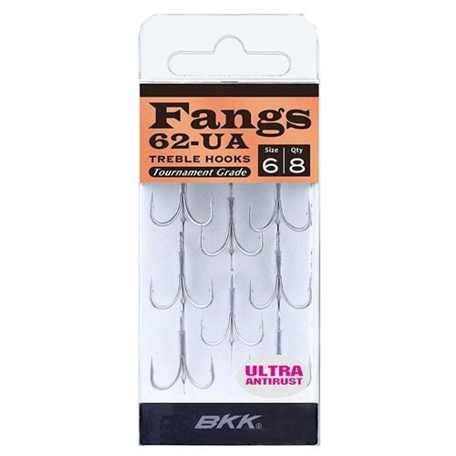 BKK Fangs-62 UA Üçlü Olta İğnesi