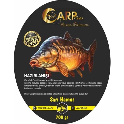 Carp Fleks Sazan Hamur Tozu 700 Gr