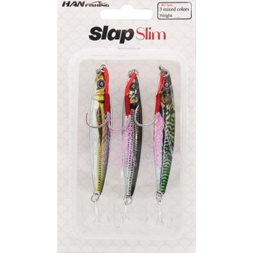 Hanfish Slap Slim Jig Lazer Mix - 20 GR