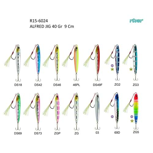 River Alfred Jig 40 Gr #602246 PL