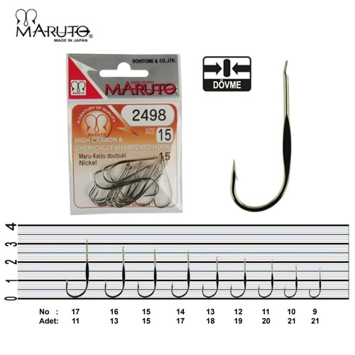 Maruto 2498 Nikel Olta İğnesi - NO 15